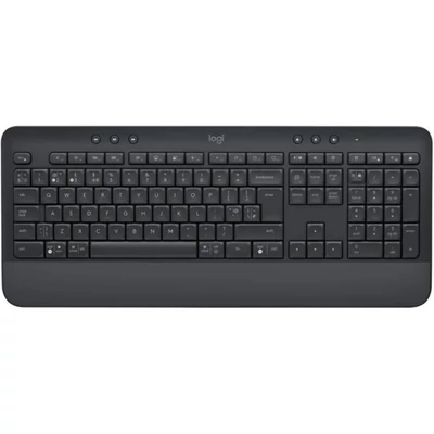 LOGITECH Billentyűzet - K650 Signature Vezeték Nélküli & Bluetooth Grafitszürke, HUN