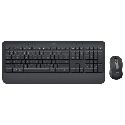 LOGITECH Billentyűzet + egér - MK650 Vezeték Nélküli Combo Grafitszürke, HUN