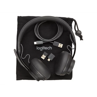 LOGITECH Fejhallgató 2.0 - Zone Wired MS Mikrofonos, Grafitszürke