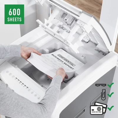 LEITZ IQ Office Pro 600 automata P4 iratmegsemmisítő