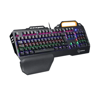 MARWUS GK110 vezetékes, mechanikus gamer HU billentyűzet LED világítással (blue switch)