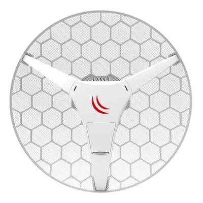 MIKROTIK Antenna 5 GHz, 1x100Mbps, 300Mbps, 24,5dBi, kültéri - RBLHG-5HPnD