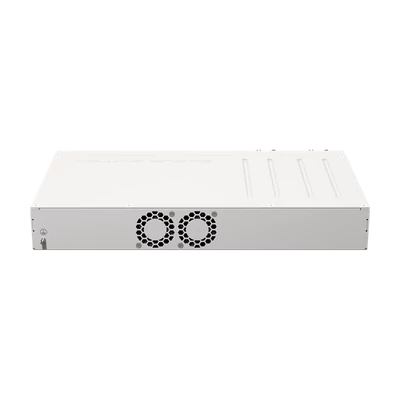 MIKROTIK Cloud Router Switch 1x100Mbps + 8x25Gbit SFP28 + 2x100Gbit QSFP28, Fémházas, Rackes - CRS510-8XS-2XQ-IN