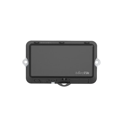 MIKROTIK Wireless Router 2,4GHz, 1x100Mbps, 2xMiniSIM, LTE 4G modem, vízálló, kültéri - RB912R-2ND-LTM&R11E-LTE