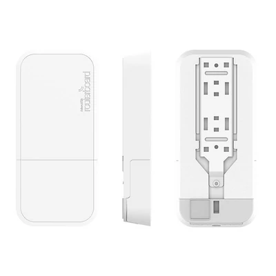 MIKROTIK Bázisállomás, Point-to-Point, CPE, 1x1000Mbps, Falra Rögzíthető, kültéri, vízálló - RBWAPG-60AD-A