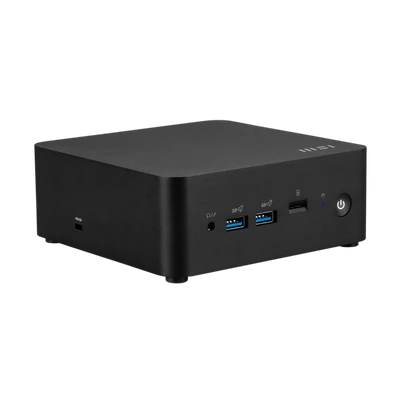 MSI Business DT Cubi NUC 1M-251BEU, Core 3 100U, DDR5, NVME, 2,5", AX+BT5.3, Thunderbolt4 x2, RJ45 x2, HDMI x2, Black