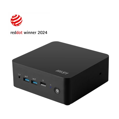 MSI Business DT Cubi NUC 1M-251BEU, Core 3 100U, DDR5, NVME, 2,5", AX+BT5.3, Thunderbolt4 x2, RJ45 x2, HDMI x2, Black