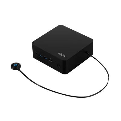 MSI Business DT Cubi NUC 1M-251BEU, Core 3 100U, DDR5, NVME, 2,5", AX+BT5.3, Thunderbolt4 x2, RJ45 x2, HDMI x2, Black