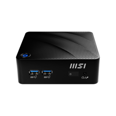 MSI Business DT Cubi N JSL-027, Celeron N4500, Intel UHD Graphics, Wi-Fi, VGA, HDMI, 2xUSB 3.2, Black