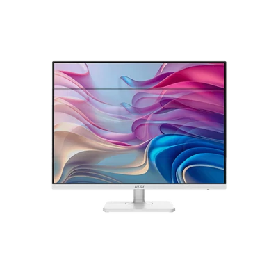 MSI Monitor Business Modern MD272UPHW 27" UHD, 3840x2160, 60Hz, IPS, 4ms, HDMI, DP, USB-C, Docking, White