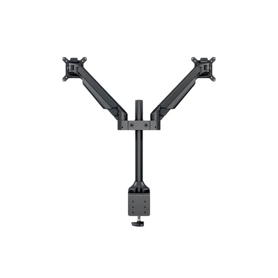 MULTIBRACKETS 2 karos asztali konzol, M VESA Gas Lift Arm Dual Black (15-32", max.VESA: 100x100 mm, 10 kg)