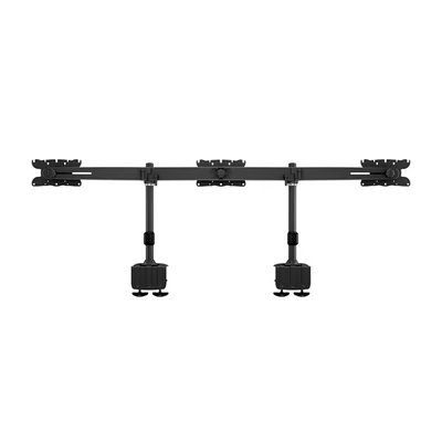 MULTIBRACKETS Asztali konzol (3 képernyős rögzítőkar), M VESA Desktopmount Triple Desk Clamp 24-32" (max.VESA:200x100mm)