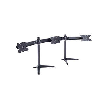 MULTIBRACKETS Aasztali állvány (3 képernyős rögzítőkar), M VESA Desktopmount Triple Stand 24-32" (max.VESA: 200x100 mm)