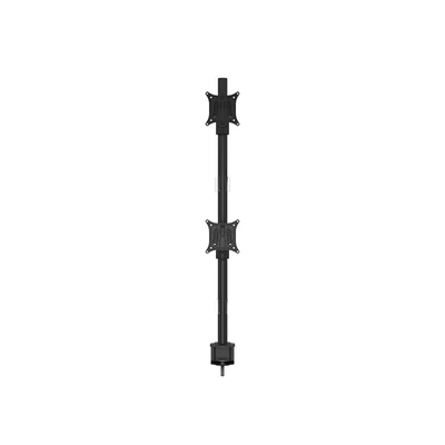 MULTIBRACKETS Asztali konzol (2 képernyős rögzítőkar), M VESA Deskmount Officeline Dual Vertical Black (15-30")