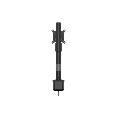 MULTIBRACKETS Asztali konzol, M VESA Deskmount Officeline Single I Black (15-30", max.VESA: 100x100 mm, 8 kg)