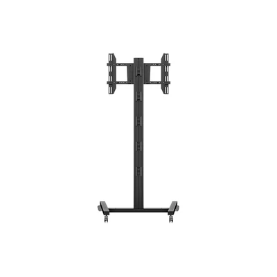 MULTIBRACKETS Gurulós padlóállvány, M Display Stand 180 Single Black (24-65", max.VESA: 700x400 mm, 50kg)