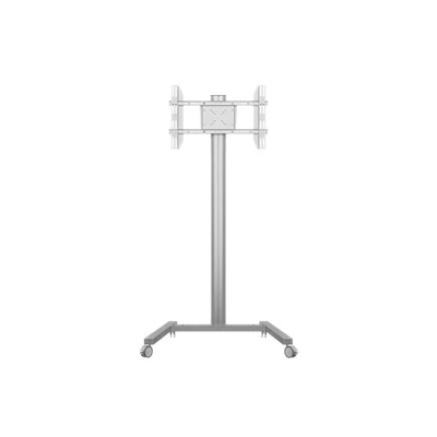 MULTIBRACKETS Gurulós padlóállvány, M Display Stand 180 Single Silver (32-65", max.VESA: 700x400 mm, 50 kg)