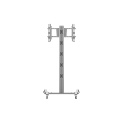 MULTIBRACKETS Gurulós padlóállvány, M Display Stand 180 Single Silver (32-65", max.VESA: 700x400 mm, 50 kg)