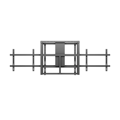 MULTIBRACKETS Motoros 2 karos fali konzol, M Motorized Wallmount Dual Screen 160 kg Black SD (max. 2x84")