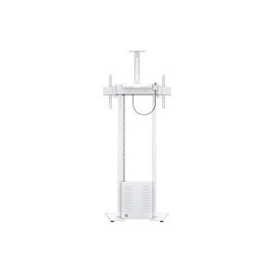 MULTIBRACKETS Motoros padlóállvány, M Motorized Floorbase Incl cabinet & camerashelf 120kg White (42-100")