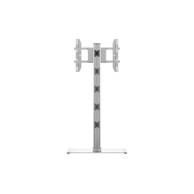 MULTIBRACKETS Padlóállvány, M Display Stand 180 Single Silver w. Floorbase (24-65", max.VESA: 700x400 mm, 50 kg)