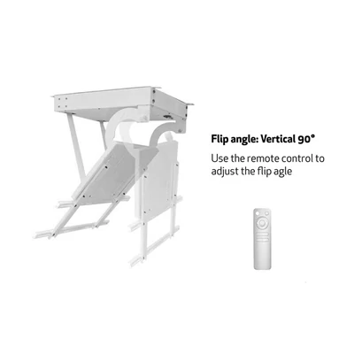 MULTIBRACKETS Motoros mennyezeti konzol, M Motorized Ceilingmount Pro SD (32-100", max.VESA: 900x600 mm, 100 kg)