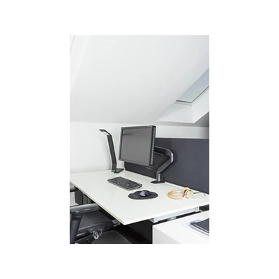 MULTIBRACKETS Asztali konzol, M VESA Gas Lift Arm Single Silver (15-34", max.VESA: 100x100 mm, 10 kg)