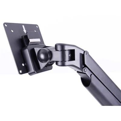 MULTIBRACKETS 4 karos asztali konzol, M VESA Gas Lift Arm Quad Black (15-32", max.VESA: 100x100 mm, 10 kg)