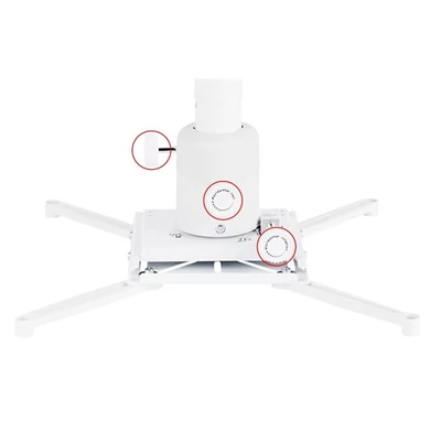 MULTIBRACKETS Mennyezeti konzol, M Universal Projector Ceiling Mount 500-800 with Finetune (20 kg)