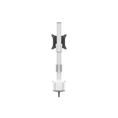 MULTIBRACKETS Asztali konzol, M VESA Deskmount Officeline Single White (for LCD display, 15-30", max.VESA: 100x100mm)