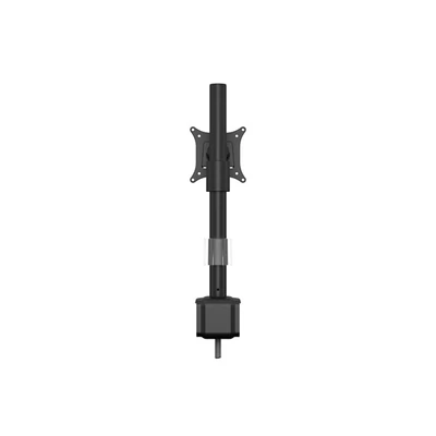 MULTIBRACKETS Asztali konzol, M VESA Deskmount Officeline Single Black (for LCD display, 15-30", max.VESA: 100x100 mm)