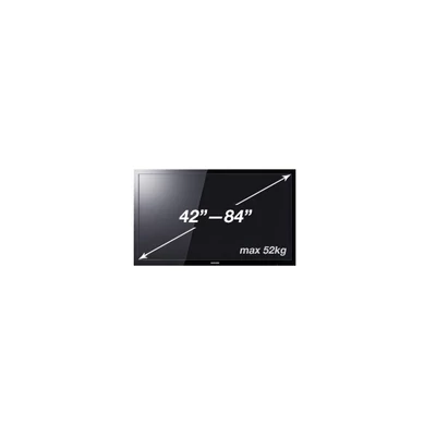 MULTIBRACKETS Fali konzol, M VESA Super Slim Tilt & Turn HD (40-86", max.VESA: 400x400 mm, 52 kg)