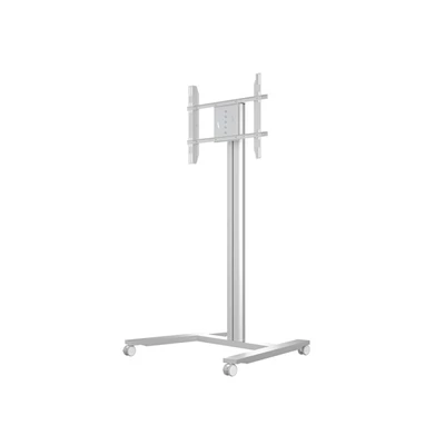 MULTIBRACKETS Gurulós padlóállvány, M Public Display Stand 180 HD Single Silver (55-80", max.VESA: 800x500 mm, 60 kg)