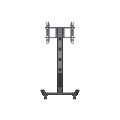 MULTIBRACKETS Gurulós padlóállvány, M Public Display Stand 180 HD Single Black (55-80", max.VESA: 800x500 mm, 60 kg)