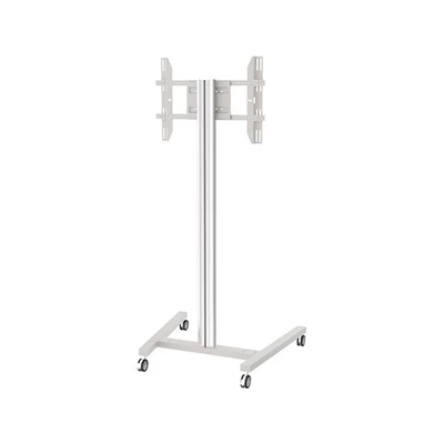 MULTIBRACKETS Gurulós padlóállvány, M Display Stand 180 Single Silver (32-65", max.VESA: 700x400 mm, 50 kg)