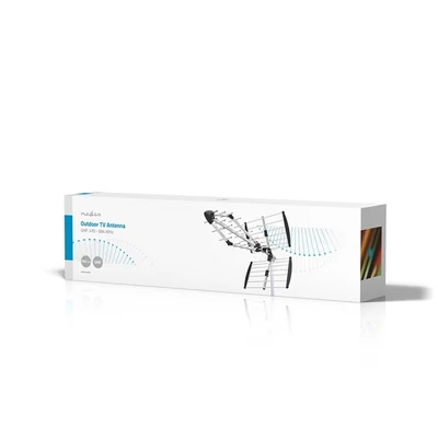 Nedis ANOR1000ME kültéri TV antenna,UHF Fogadótávolság: 50 km LTE700 Erősítés: 13,5 dB 75 Ohm Antenna hossz:1085mm