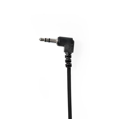 Nedis HPWD1101BK vezetékes fejhallgató, füldbe helyezhető, 3,5 mm, 1,2 m