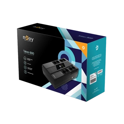 NJOY Szünetmentes Token 600, 600VA, 360W, Line-Interactive