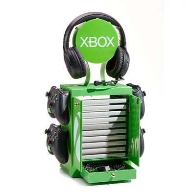 NUMSKULL XBOX Series Zöld játéktartó szekrénes állvány