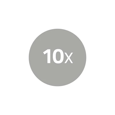 Nedis CAGP24900BK RCA csatlakozó, 10 db, Egyenes, Aranyozott,  Forrasztó, Kábel bemeneti átmérő: 7,0 mm, Fém, Fekete