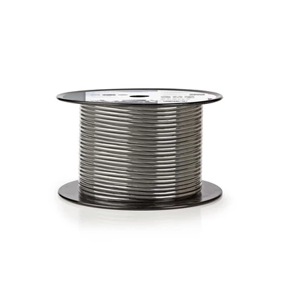 Nedis COTR15010GY100 mikrofon kábel 2 x 0,23 mm2 | Réz | 100 m