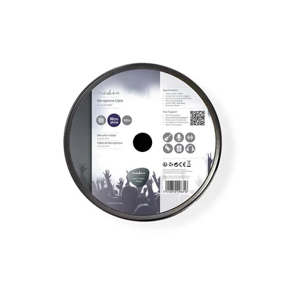 Nedis COTR15010GY100 mikrofon kábel 2 x 0,23 mm2 | Réz | 100 m