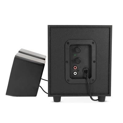 Nedis CSPR10021BK PC (hangfal) hangszóró 2.1, 33 W, 3,5mm sztereo jack