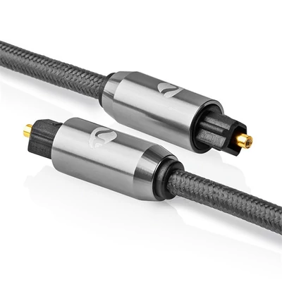 Nedis Profigold CATB25000GY10 optikai kábel, toslink, 1m