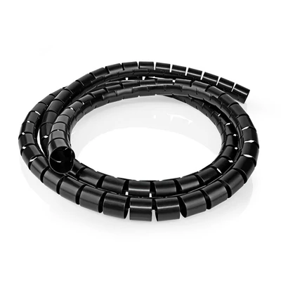 Nedis SWB KS-19BLACK kábelrendező spirál 100mm, hossz: 10m