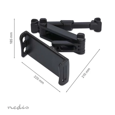 Nedis TCMT210BK autós tablet / telefon tartó konzol 4,7 - 12,5", fejtámlára