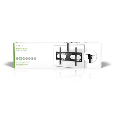 Nedis TVCM1350BK mennyezeti (plafonra szerelhető) TV / monitor állvány/tartó konzol, 42-65", dönthető, forgatható, 45kg