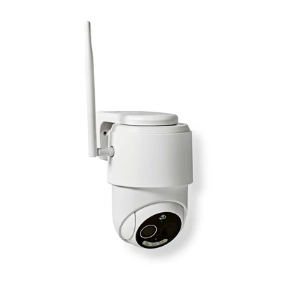 Nedis WIFICBO50WT WIFI kűltéri kamera, full HD 1080p, dönthető, forgatható, IP65, akku 9000 mAh, napelem, mozgásérzékelő