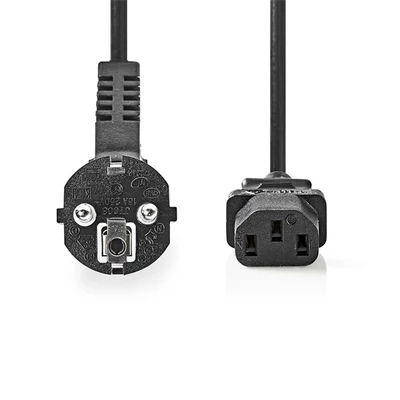 Nedis CEGL10000BK20 táp kábel IEC-320-C13, 3 x 0.75 mm˛ hossz 2m