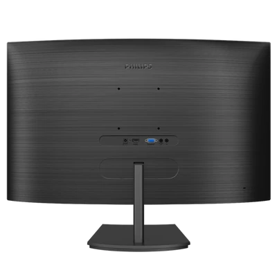 PHILIPS Ívelt VA monitor 23.6" 241E1SCA, 1920x1080, 16:9, 250cd/m2, 4ms, VGA/HDMI, hangszóró